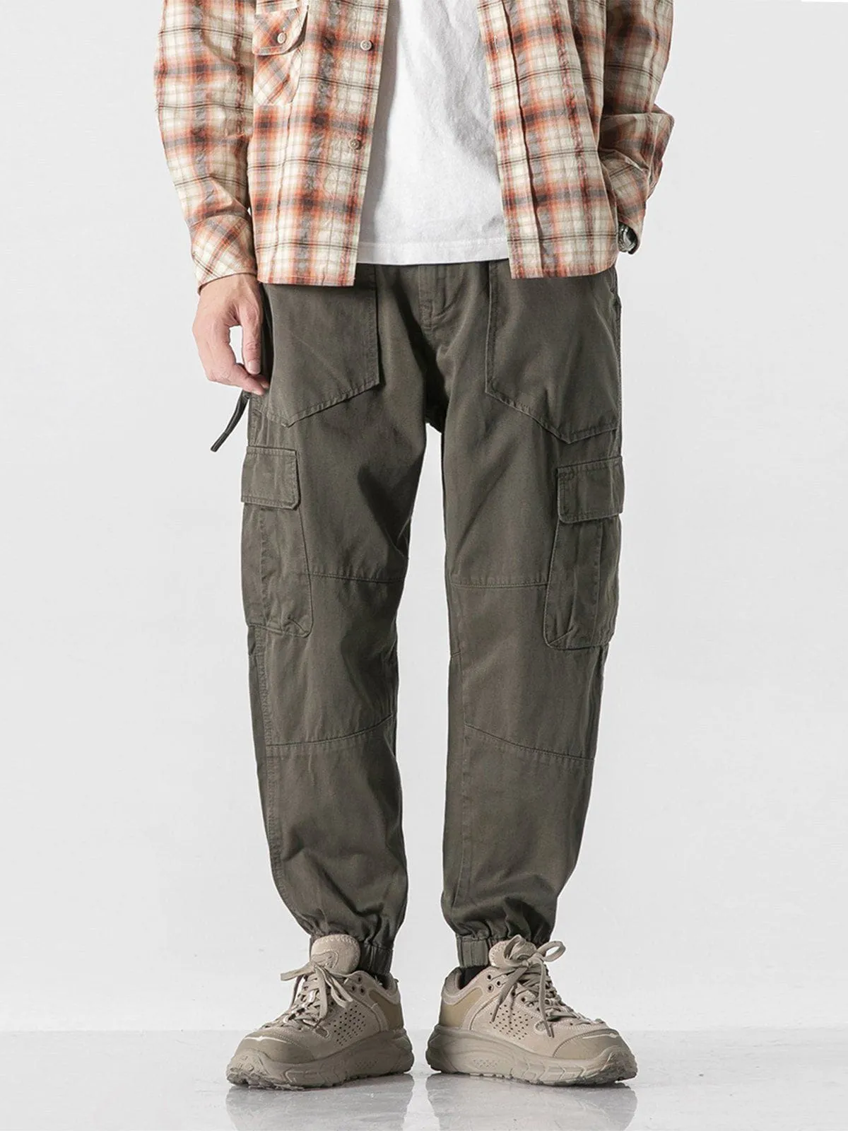 Aelfric Eden Large Multiple Pockets Cargo Pants