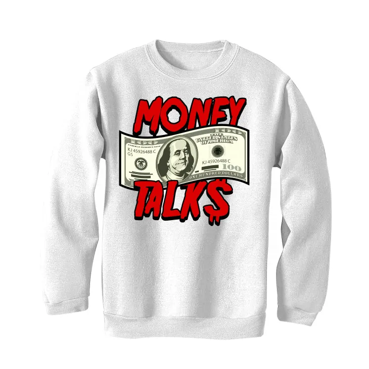 Air Jordan 11 “Cherry” White T-Shirt (MONEY TALKS)