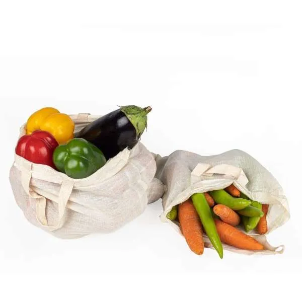 AKIIKO BASICS - Grocery Bags (Pack Of 12)