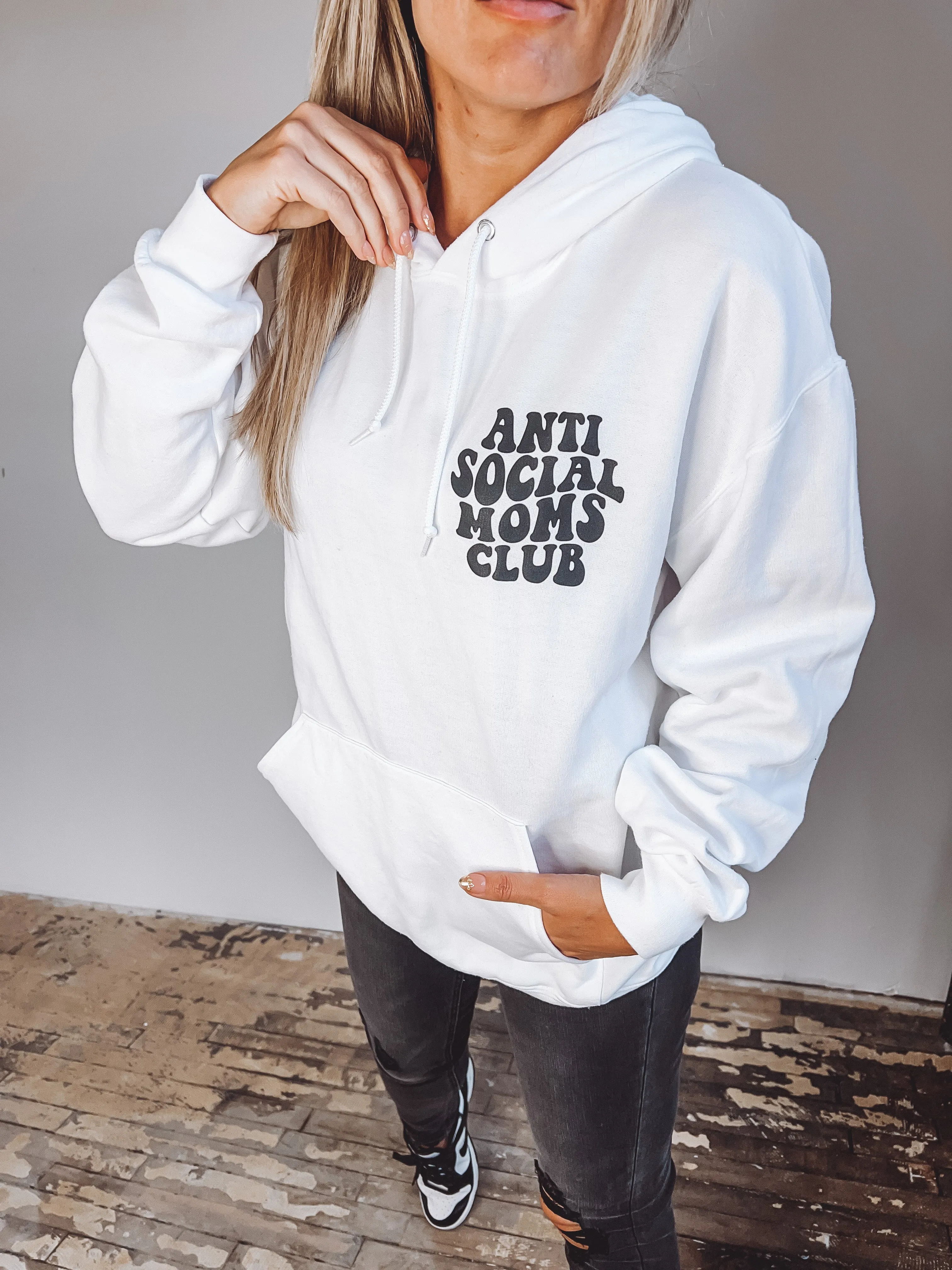 Anti Social Moms Club Hoodie