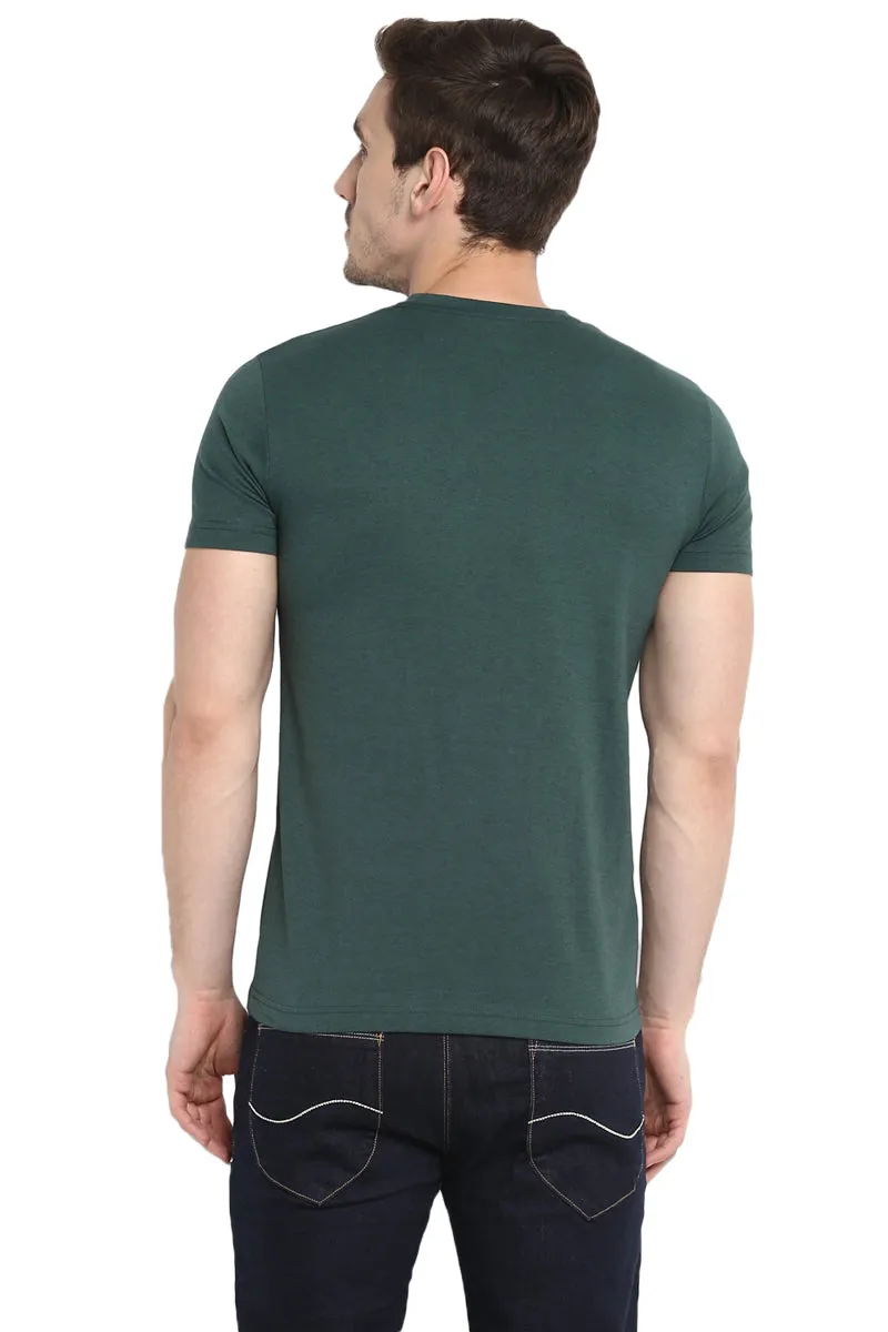 AXMANN Casual T-Shirt (Sky | Green) Combo Pack