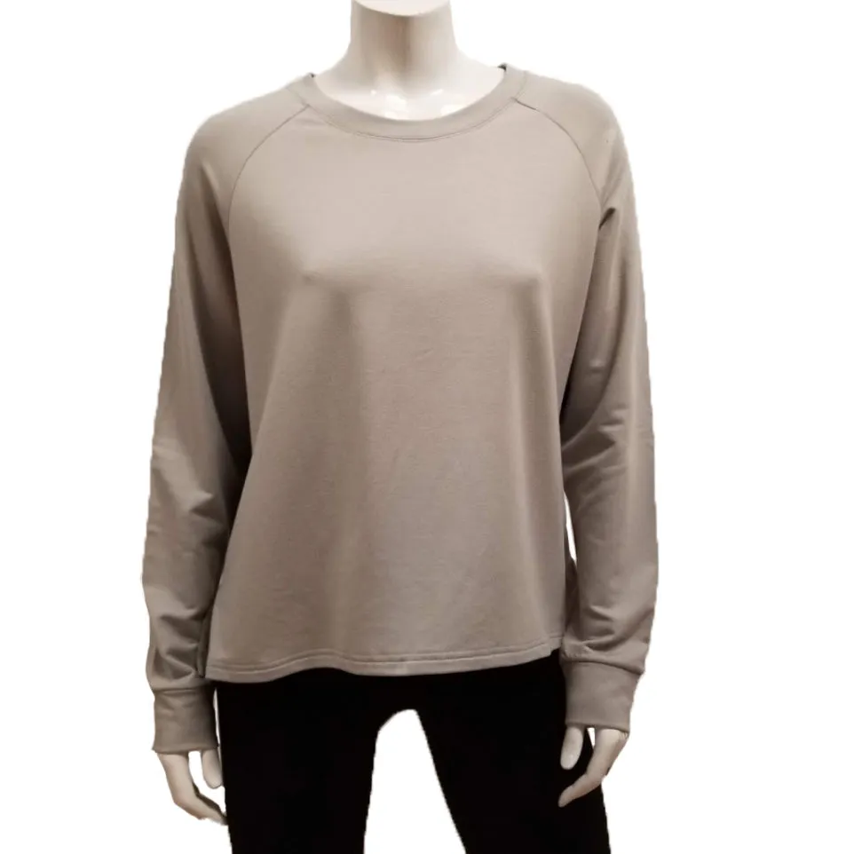 Bamboo French Terry Crop Sweatshirt