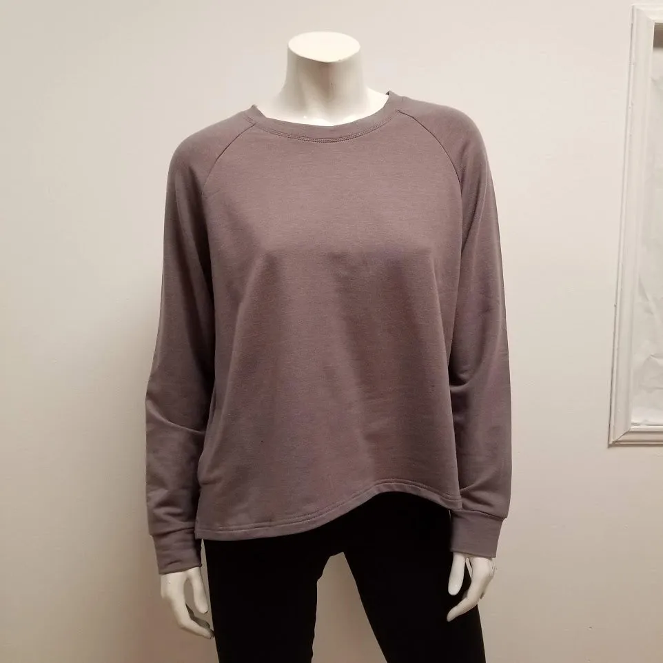 Bamboo French Terry Crop Sweatshirt