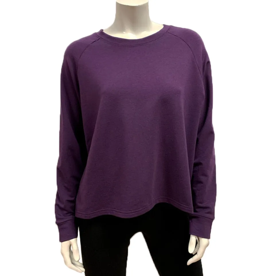 Bamboo French Terry Crop Sweatshirt