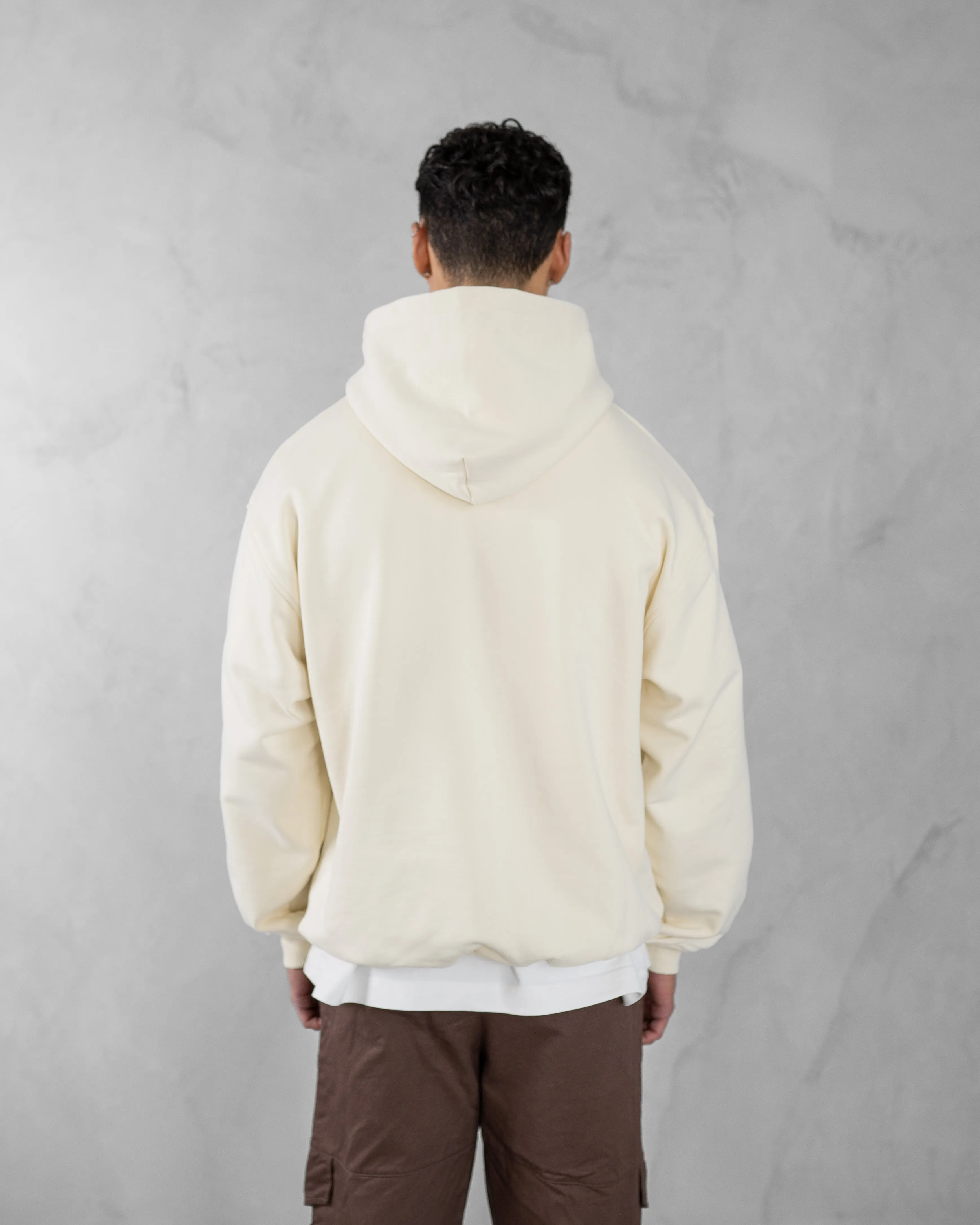 Blanks Hoodie - White Asparagus