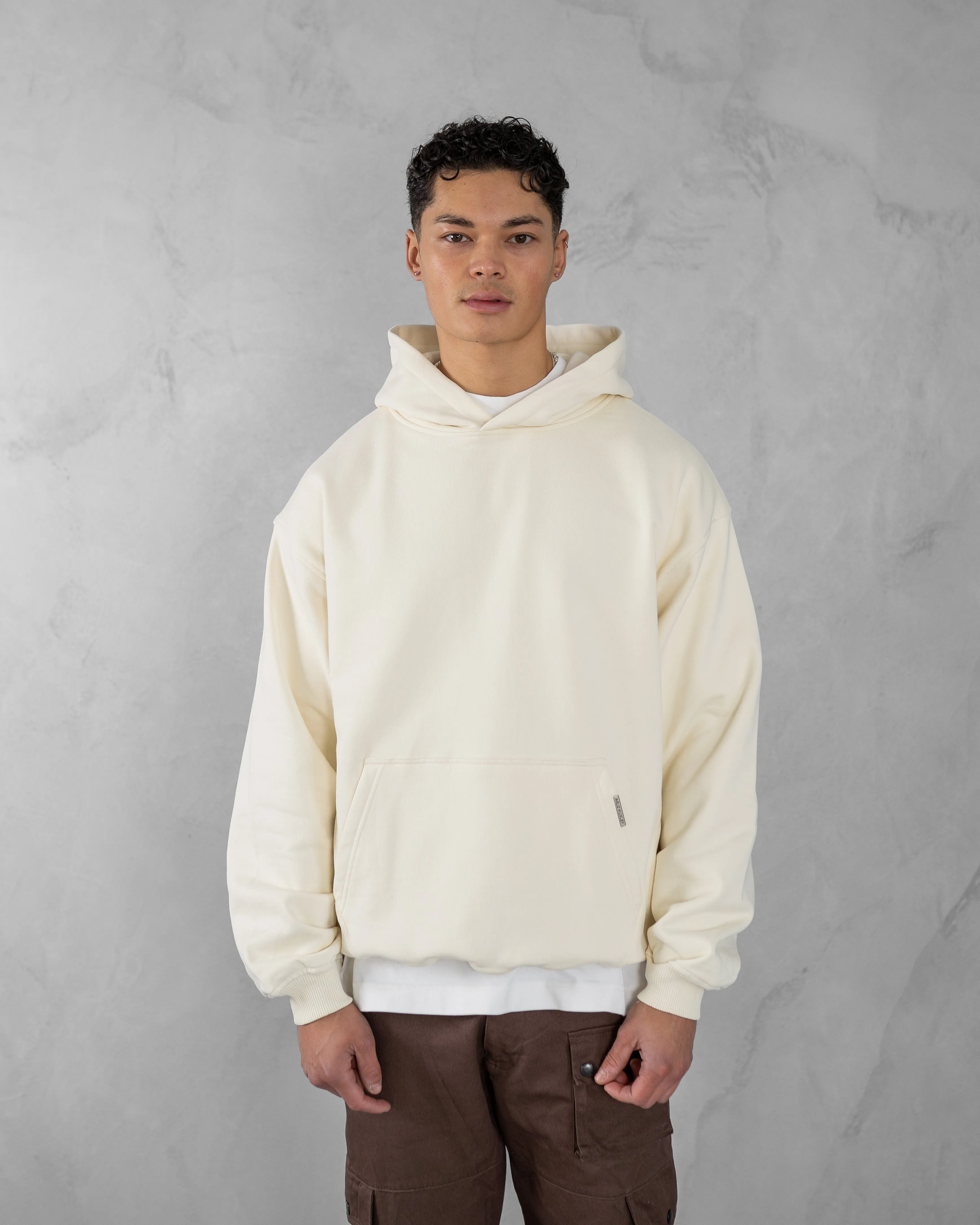 Blanks Hoodie - White Asparagus