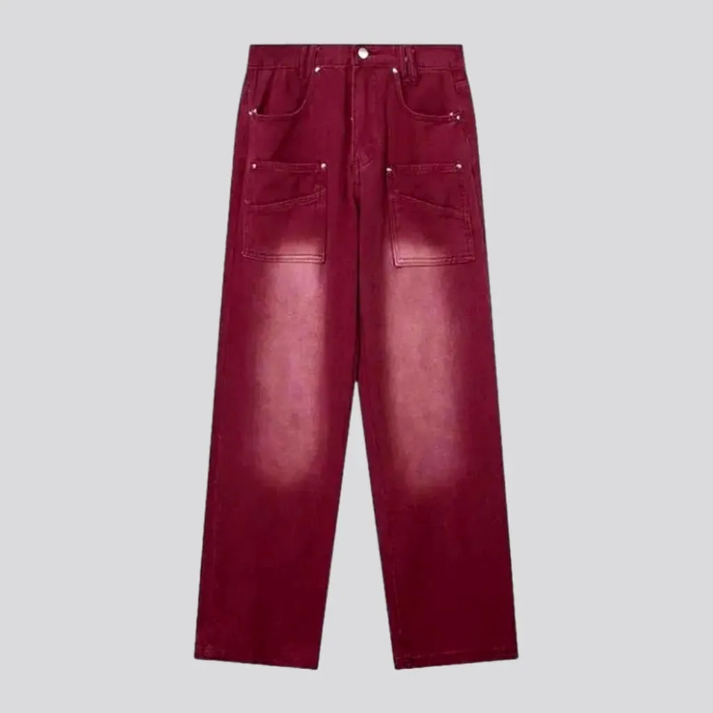 Bordo women's baggy jeans