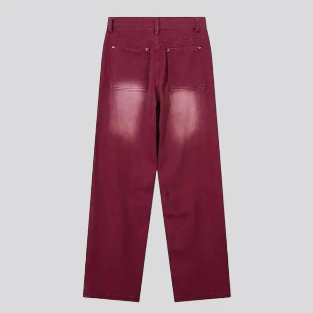 Bordo women's baggy jeans