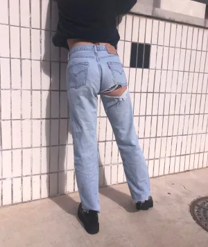 Butt Rip Levi’s Jeans