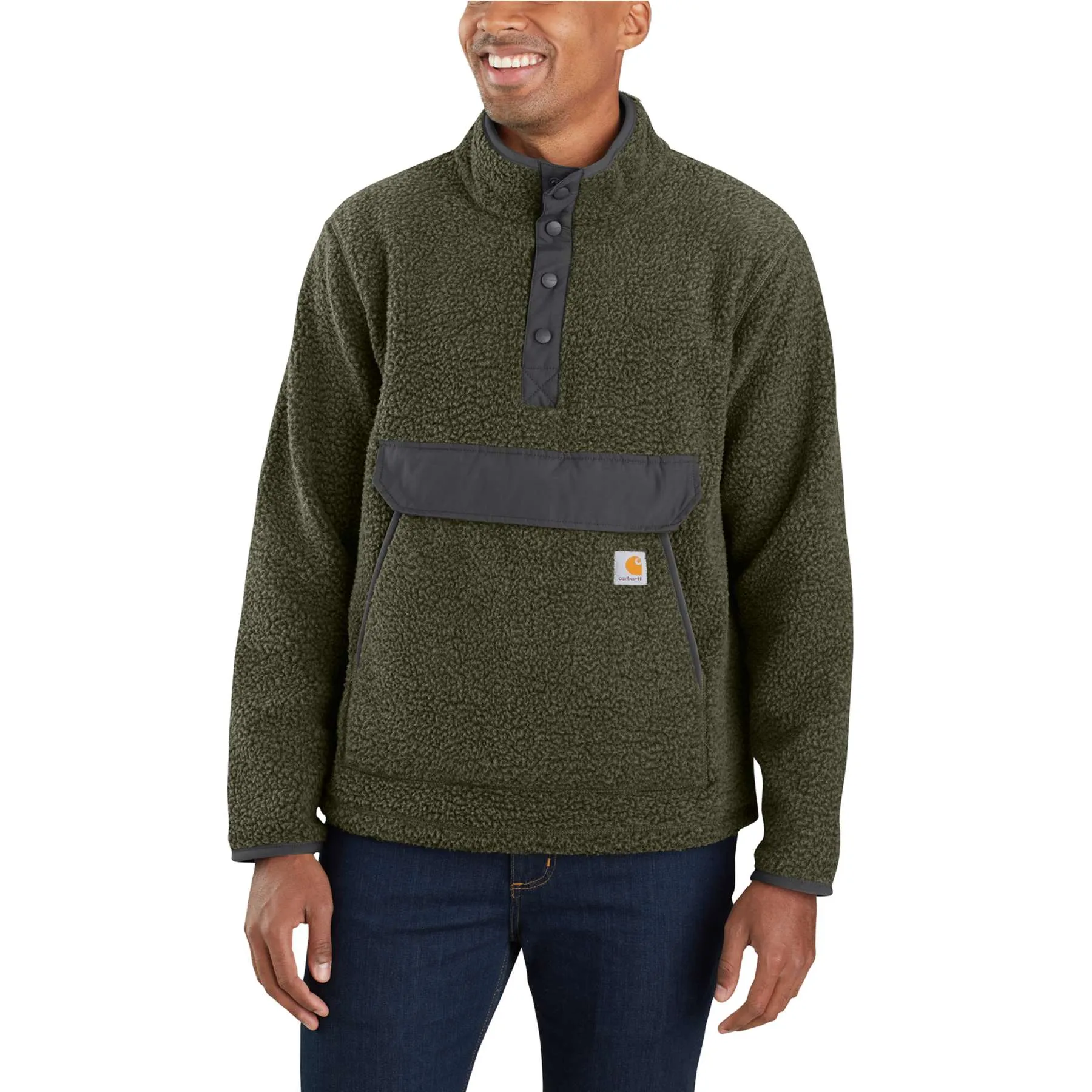 Carhartt Men's Relaxed Fit Fleece Pullover