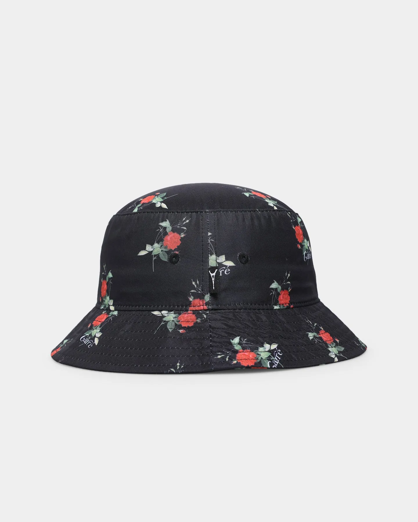 Carre Ament Repeat Bucket Hat Black