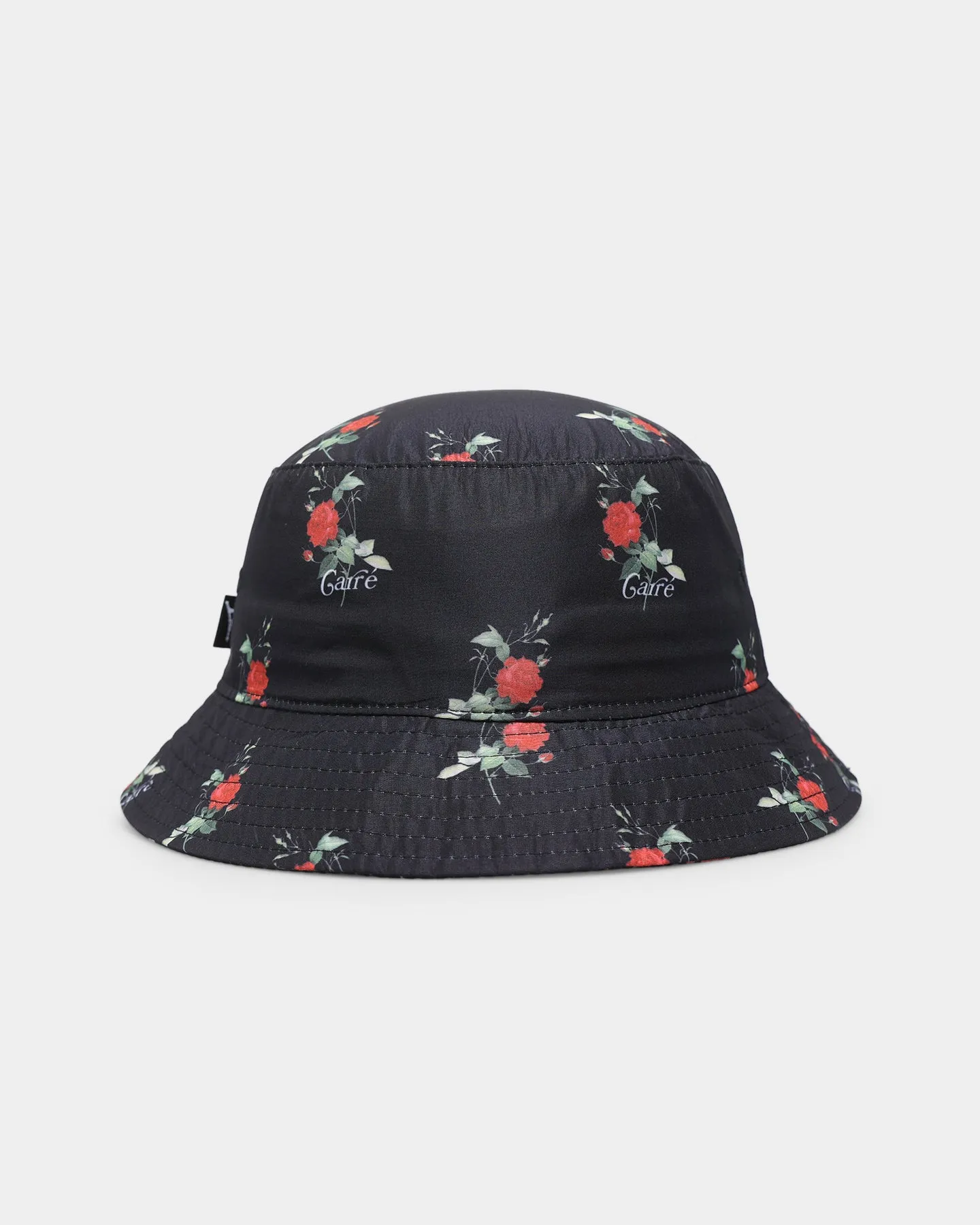 Carre Ament Repeat Bucket Hat Black