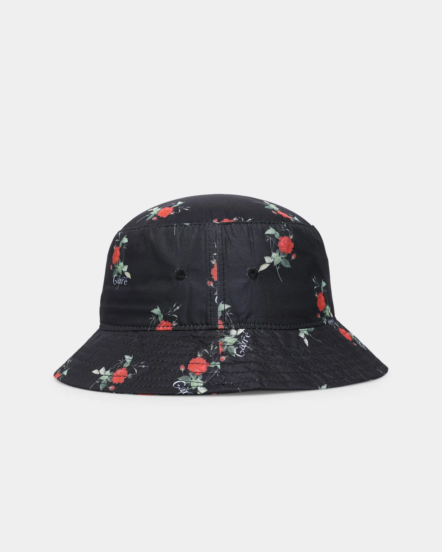 Carre Ament Repeat Bucket Hat Black