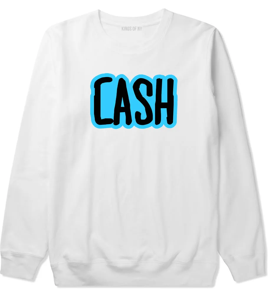 Cash Money Blue Style Crewneck Sweatshirt