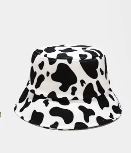 Cow Print Bucket Hat