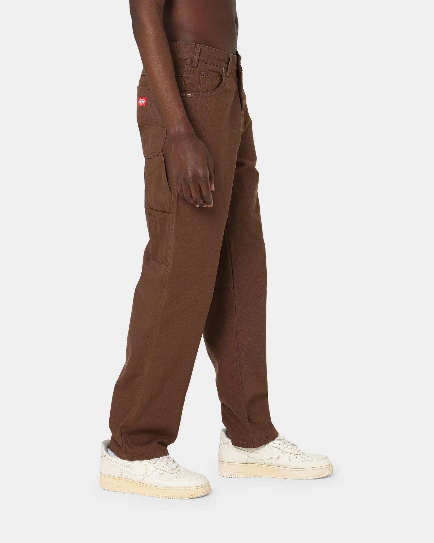 Dickies Relaxed Fit Duck Jeans Rinsed Brown