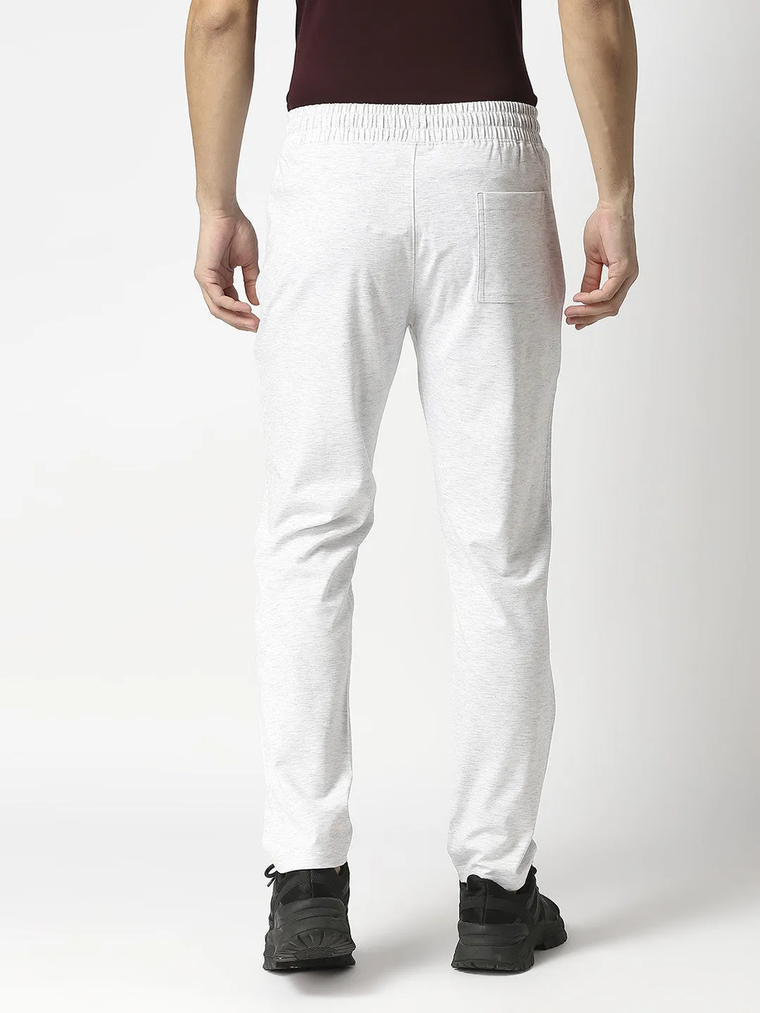 Ecru Tencel Lycra Track pant