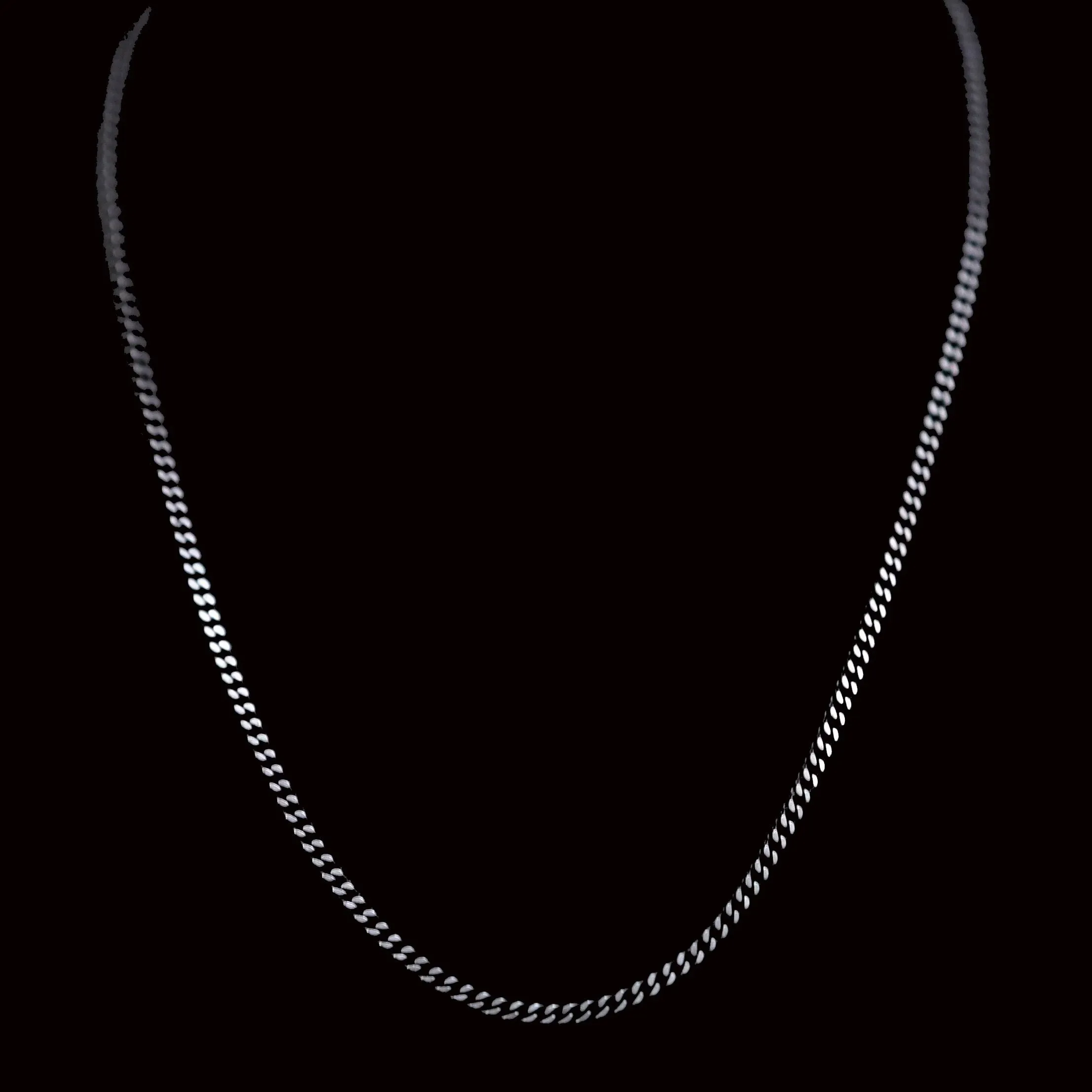 Fidelio Stainless Steel Franco Chain Necklace