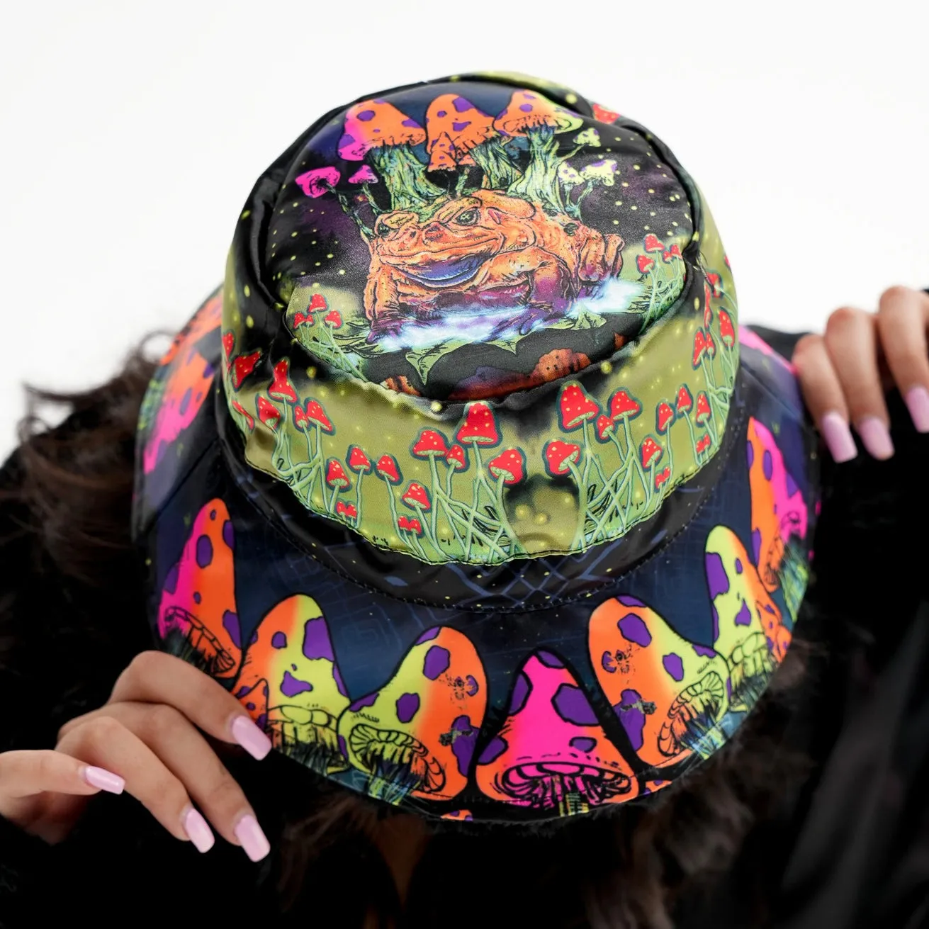 Grumble Toad Reversible Bucket Hat