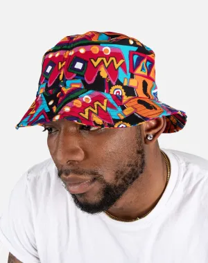 Kim And Bae Aztec Bucket Hat