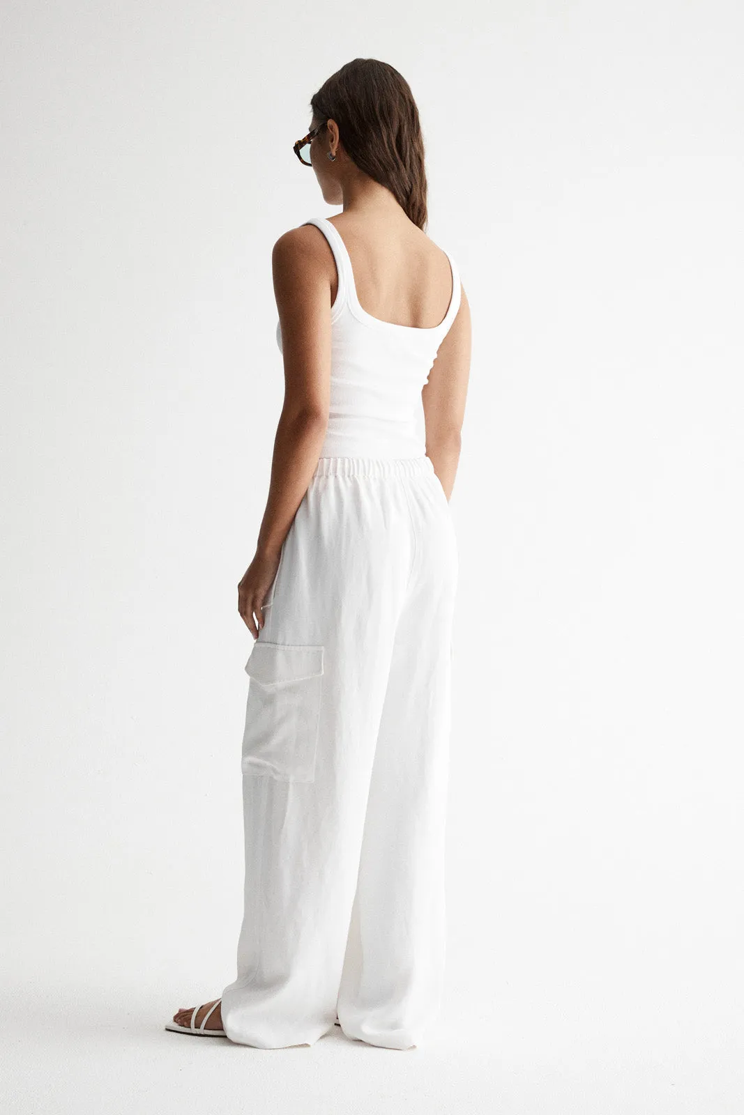 Laurel Pant White