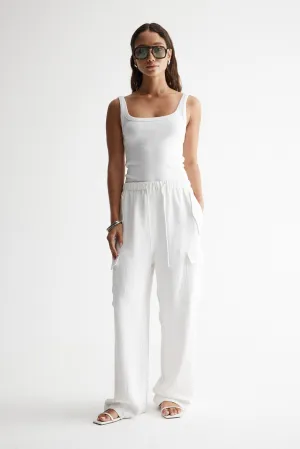 Laurel Pant White