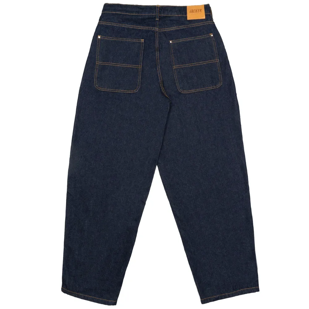 Nostalgia Baggy Pants Raw Blue