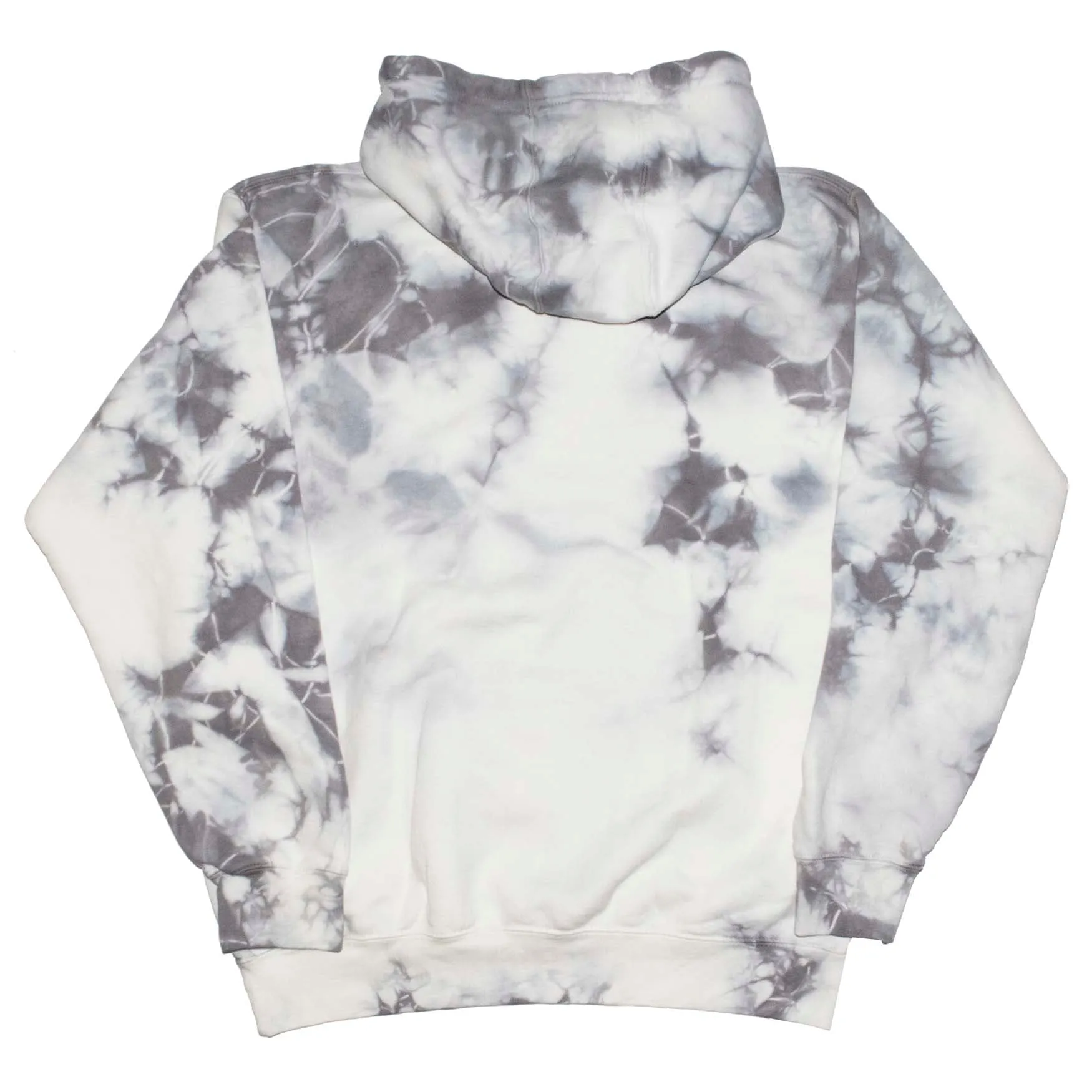 Peace Balance Embroidered Tie-Dye Hoodie