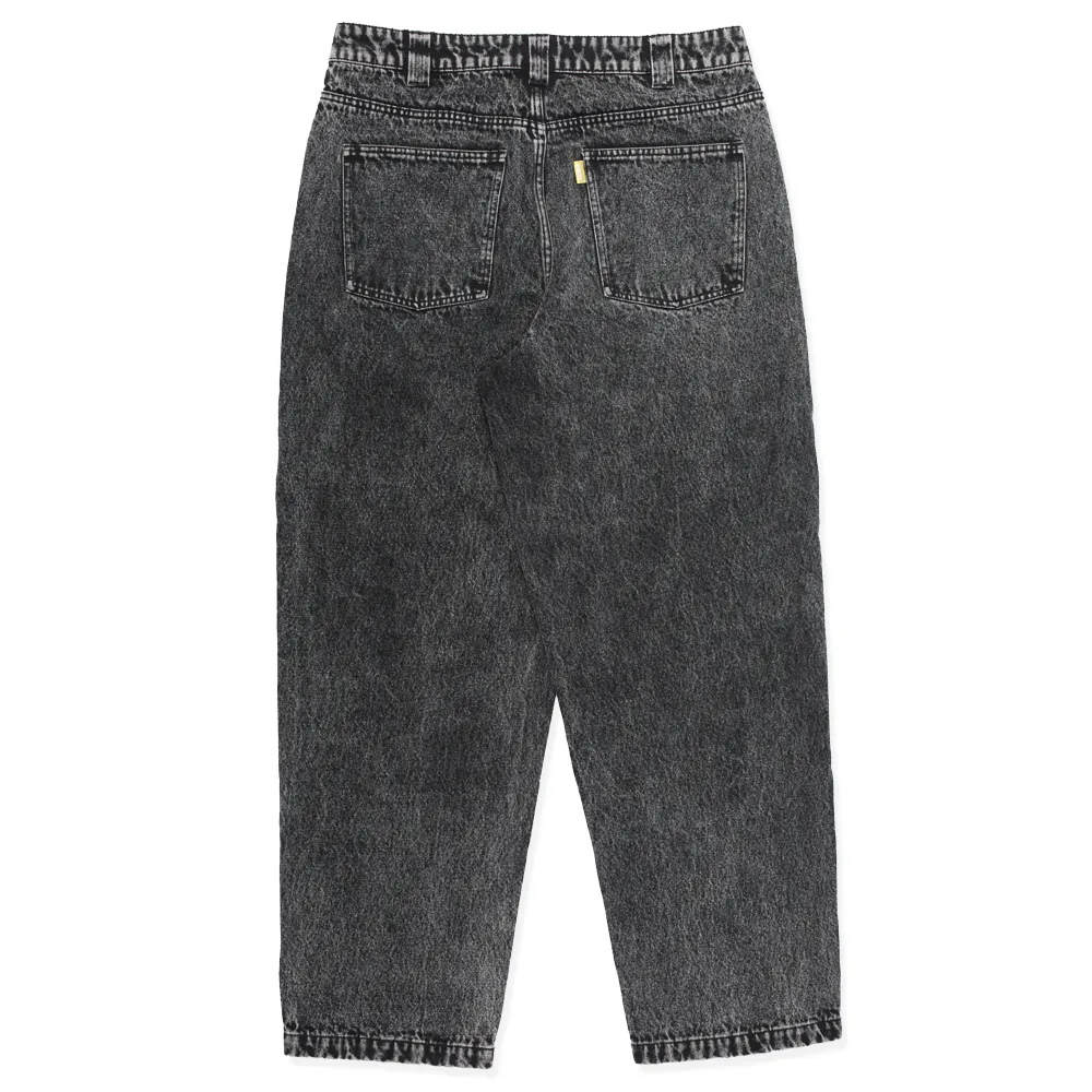 Plaza Jeans - Acid Wash Black