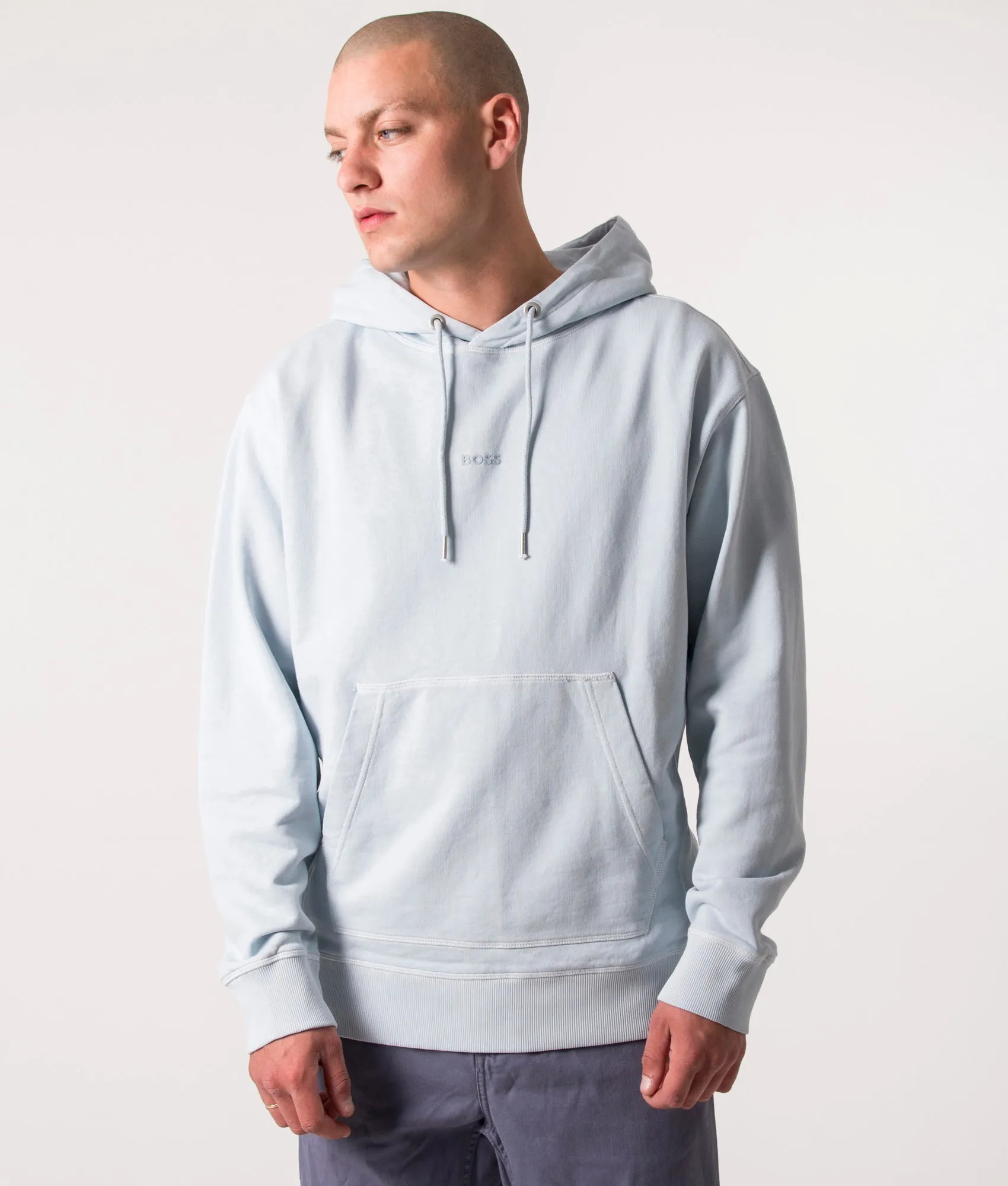 Relaxed Fit Garment Dyed Wefade Hoodie