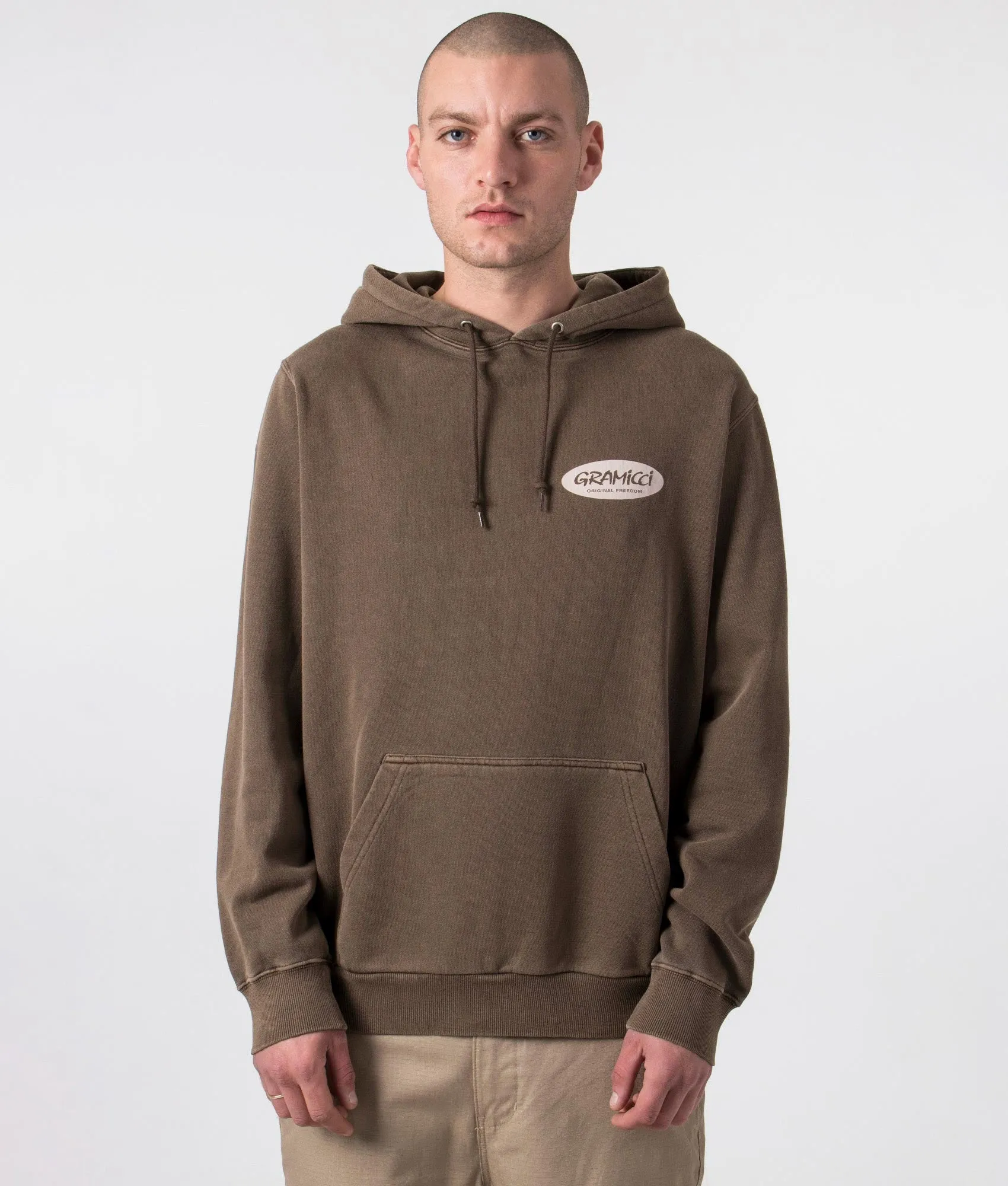 Relaxed Fit Original Freedom Oval Hoodie