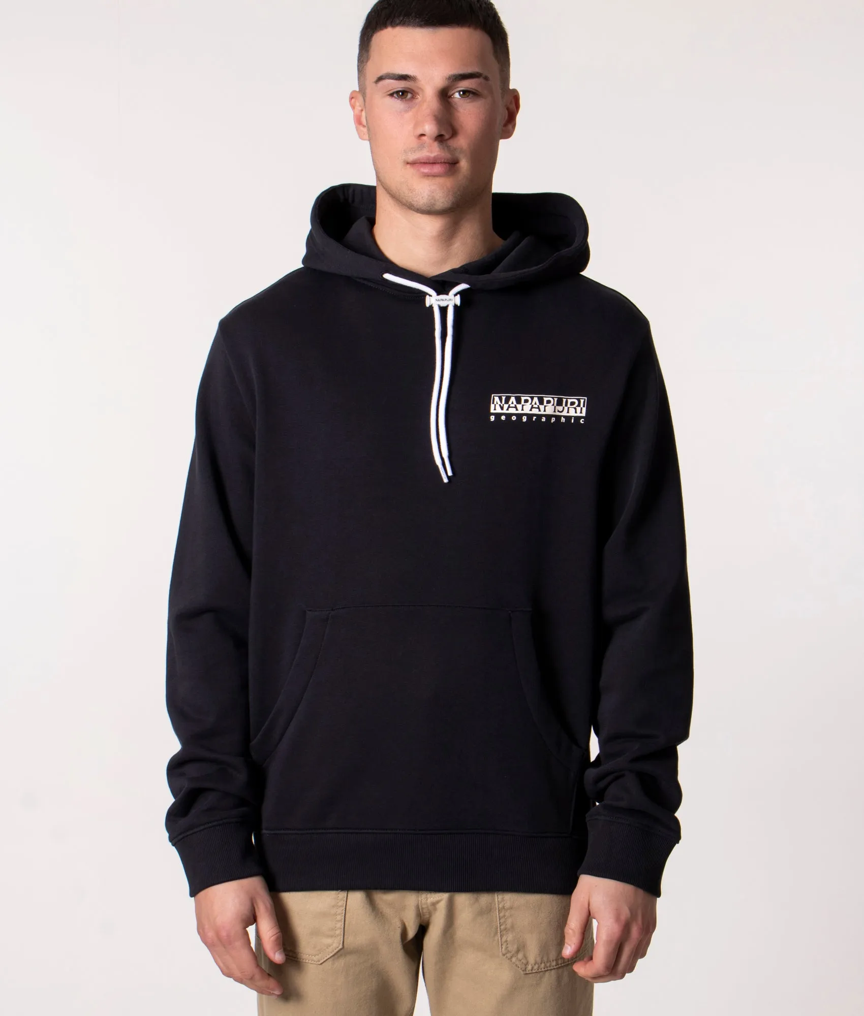 Relaxed Fit Quintino Back Print Hoodie