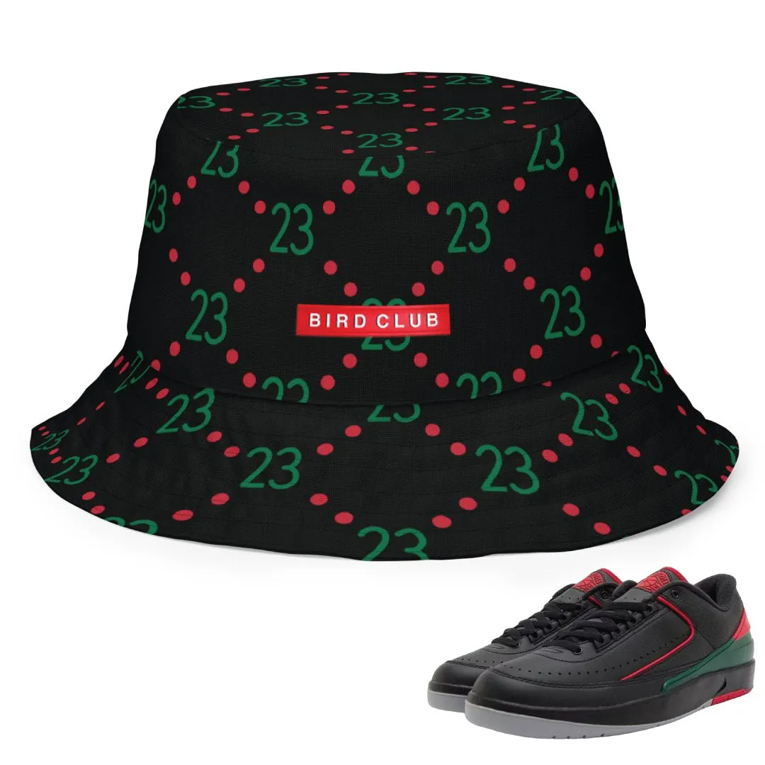 Retro 2 Low Christmas Gucci Reversible 23 Bucket