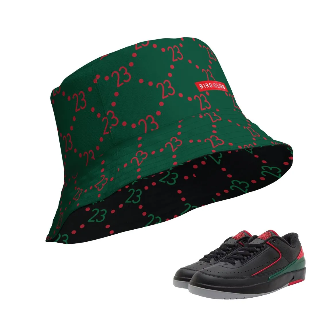 Retro 2 Low Christmas Gucci Reversible 23 Bucket