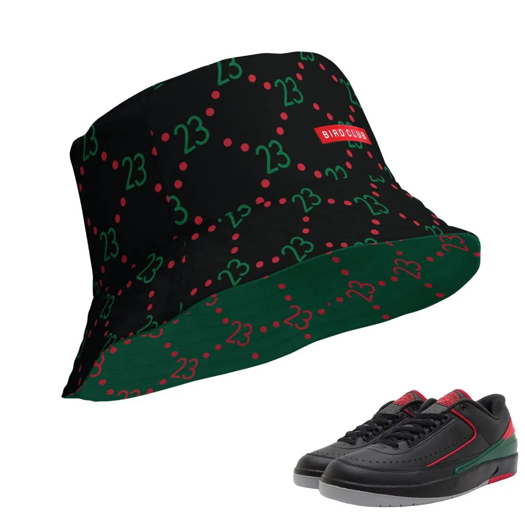 Retro 2 Low Christmas Gucci Reversible 23 Bucket