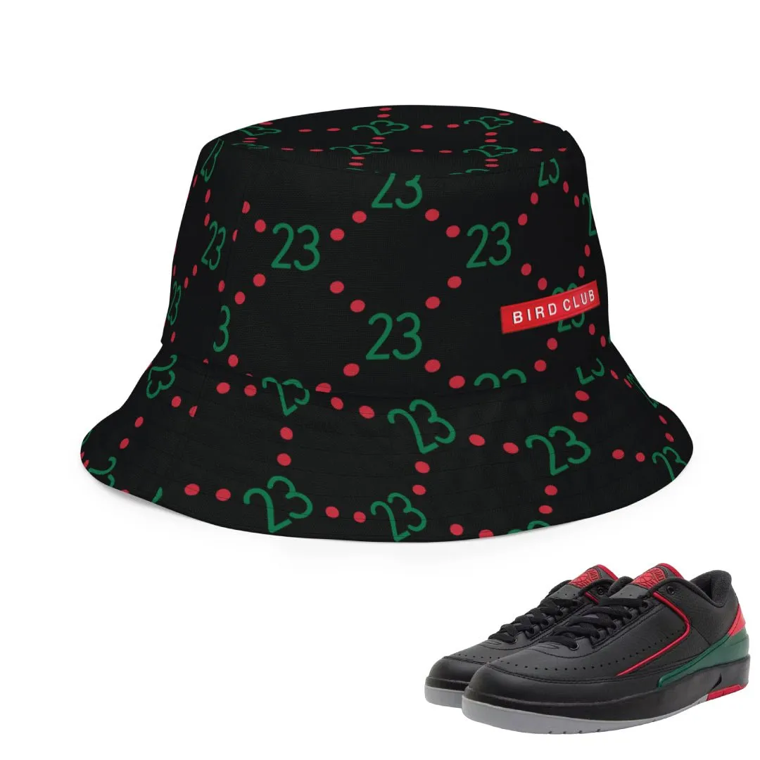 Retro 2 Low Christmas Gucci Reversible 23 Bucket