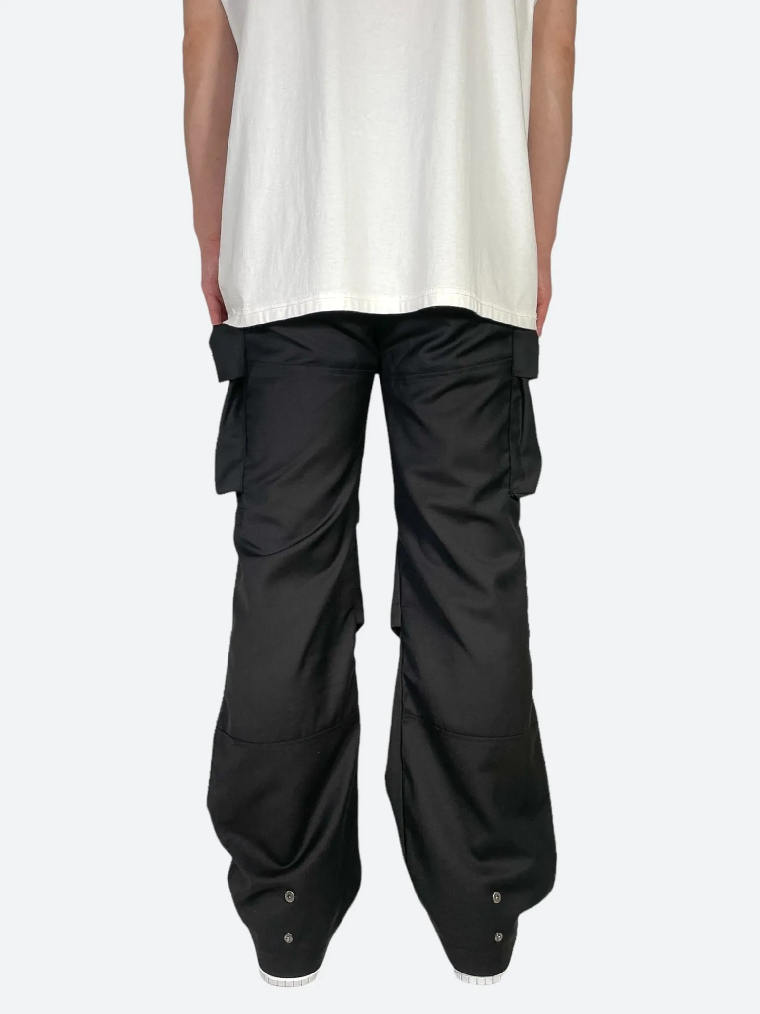 RIBBED UTILITY CARGO PANTS：リブドユーティリティカーゴパンツ