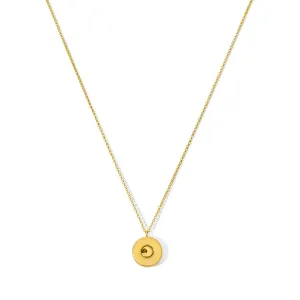 Shell Casing Pendant Necklace by SLATE   SALT