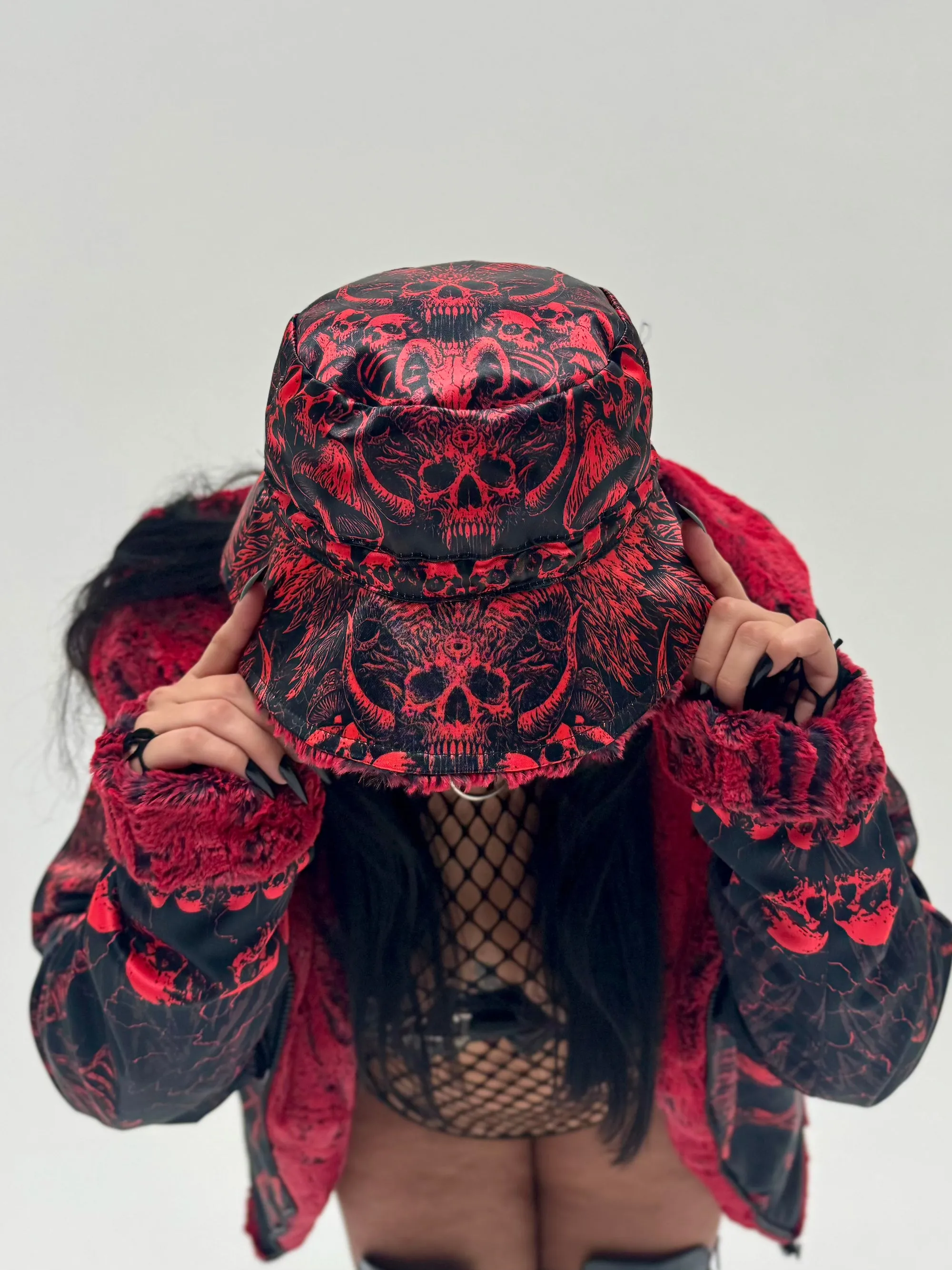 Solid Nightmares Reversible Bucket Hat