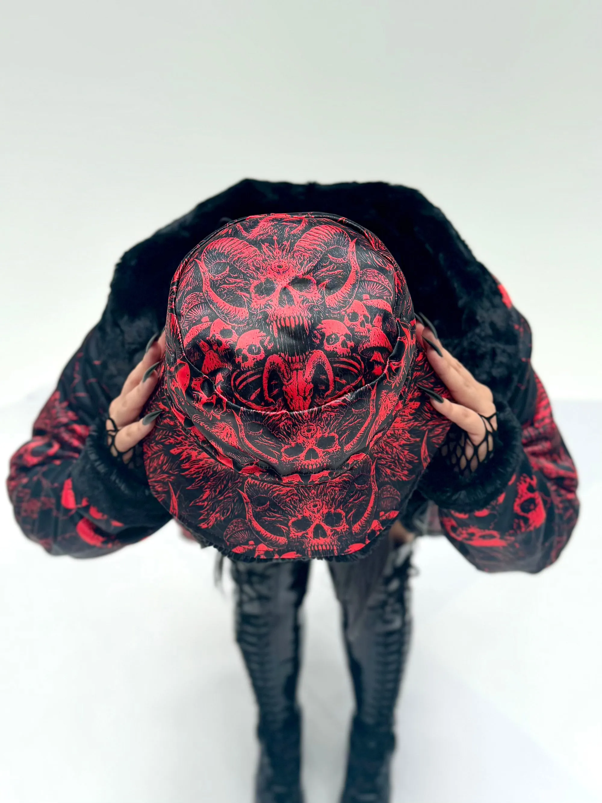 Solid Nightmares Reversible Bucket Hat