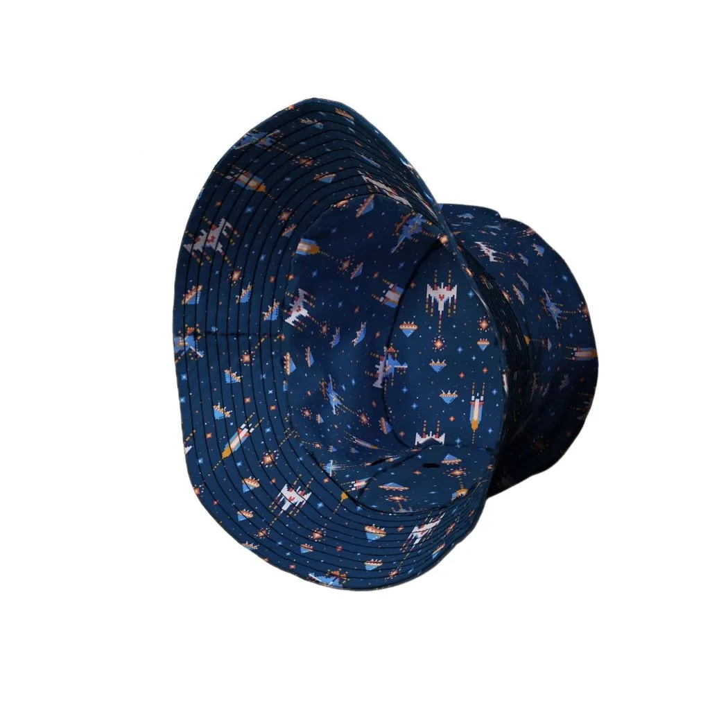 Space Retro Arcade Bucket Hat