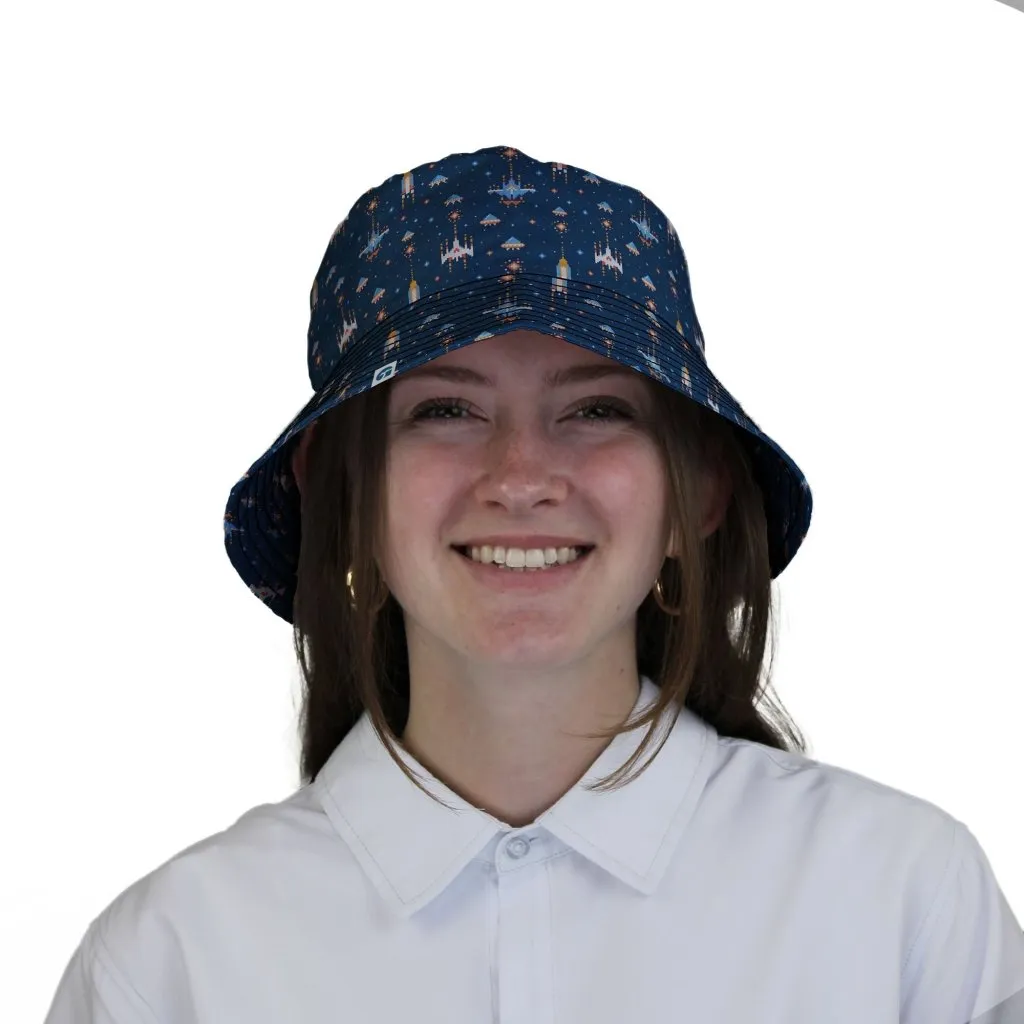 Space Retro Arcade Bucket Hat