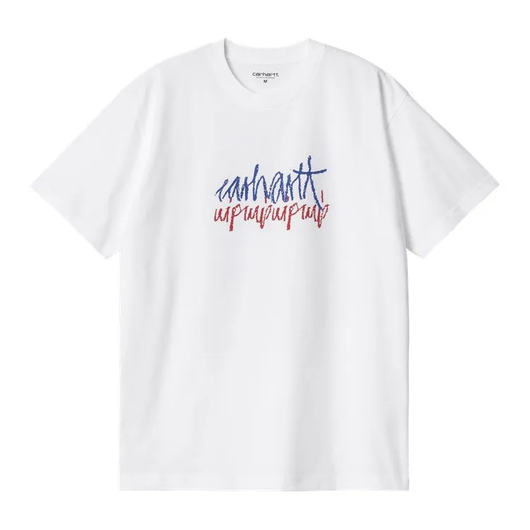 S/S STEREO T-SHIRT / CARHARTT WIP / WHITE