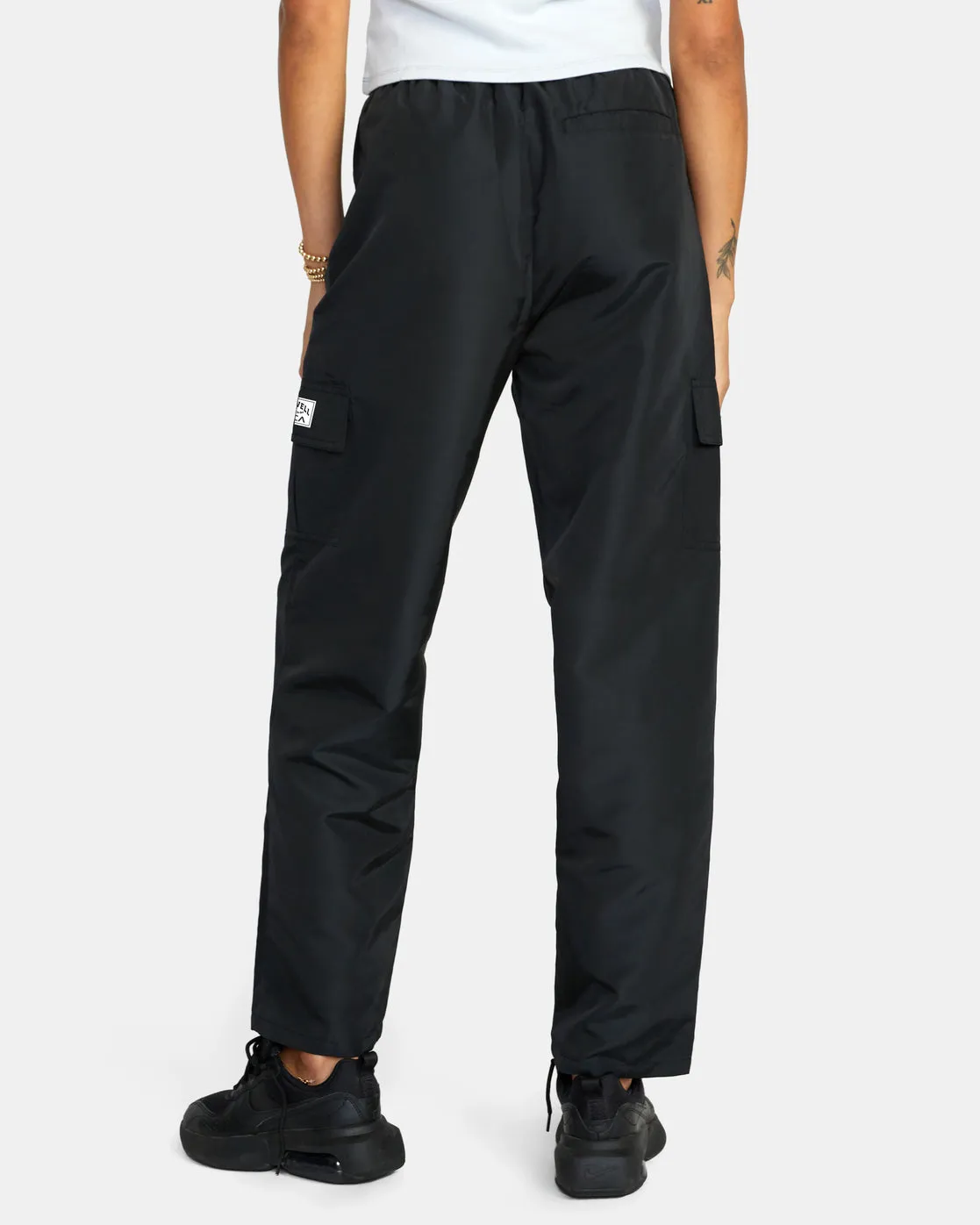 Swish Cargo Track Pants - RVCA Black