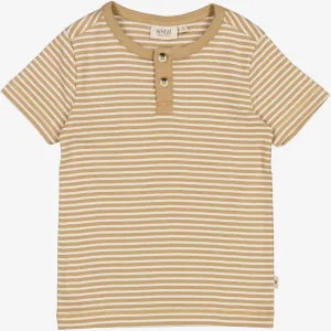 T-Shirt Bertram - cappuccino stripe