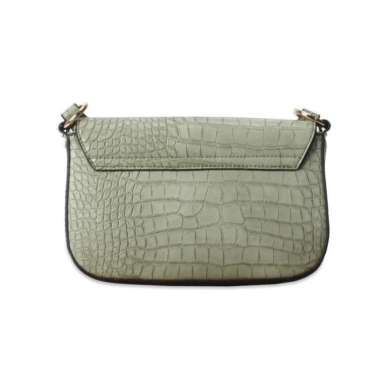 Textured Embossed Sling Bag