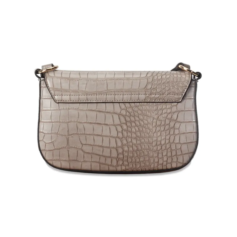 Textured Embossed Sling Bag