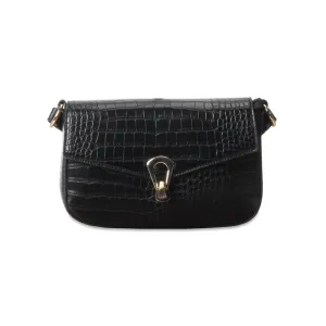 Textured Embossed Sling Bag