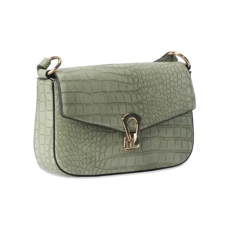 Textured Embossed Sling Bag