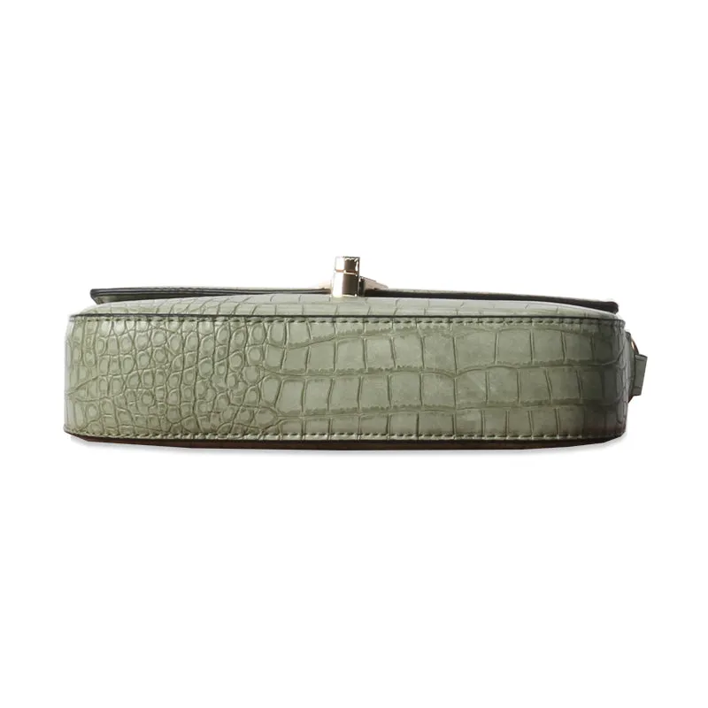 Textured Embossed Sling Bag